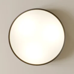 Deckenleuchte Cleo, Ø 40 cm, IP20, schwarz, Metall, E27