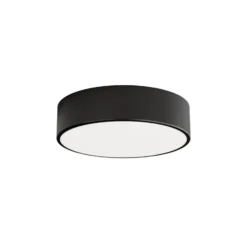 Deckenleuchte Cleo, Ø 30 cm, IP20, schwarz, Metall, E27
