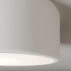 Deckenleuchte Cleo, Ø 20 cm, IP20, weiß, Metall, E27