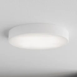 Deckenleuchte Cleo, Ø 50 cm, IP54, weiß, Metall, E27