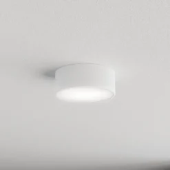 Deckenleuchte Cleo, Ø 20 cm, IP54, weiß, Metall, E27
