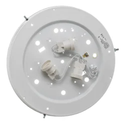 Deckenleuchte Cleo, Ø 37,5cm, Kiefernholz, E27