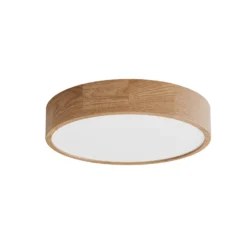 Deckenleuchte Cleo DR475, IP20, Sensor, Ø 48 cm, Eichenholz