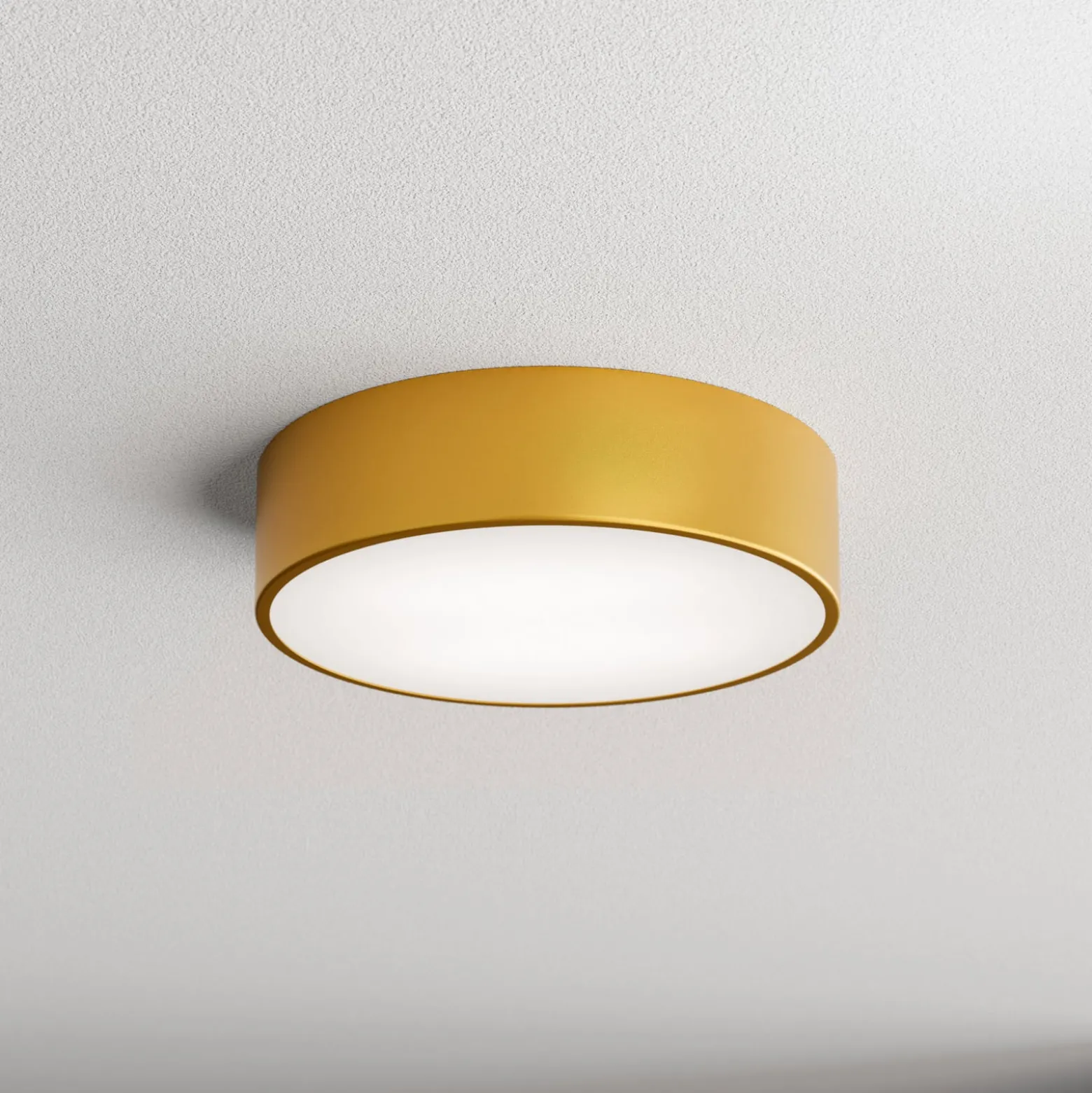 Deckenleuchte Cleo 300, IP54, Ø 30 cm gold