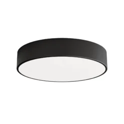 Deckenleuchte Cleo 400, IP54, Ø 40 cm schwarz