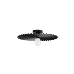 Deckenleuchte Doge_S, schwarz, Metall, Ø 39 cm, E27