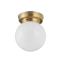 Deckenleuchte D99-115 op B mit opalem Glasschirm