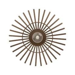Deckenleuchte Espinal, bronze gebürstet, Ø 39 cm, Metall E27
