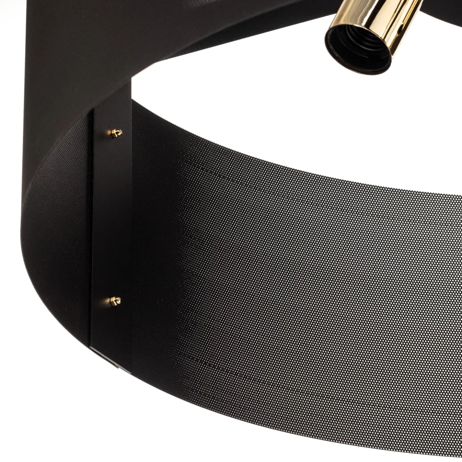 Deckenleuchte Etro, Ø 70 cm schwarz/gold