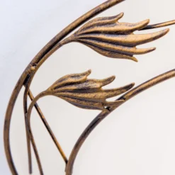 Deckenleuchte Fleur, gold antik, Ø 40cm