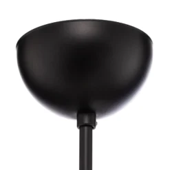 Deckenleuchte Itoris, dreiflammig, schwarz/gold