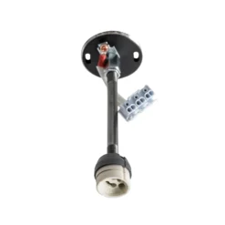 Deckenleuchte Karbon, schwarz, Höhe 20 cm, Aluminium