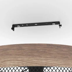 Deckenleuchte Kilnsdale, Ø 38 cm, schwarz/braun, Stahl