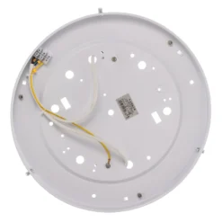 Deckenleuchte Kimban aus Metall, Ø 36 cm, chrom