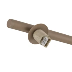 Deckenleuchte Lava, 3-flammig, 50 cm lang, sand/cognac, G9