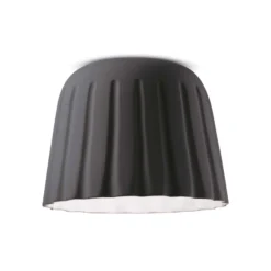 Deckenleuchte Madame Gres Keramik 29 cm anthrazit