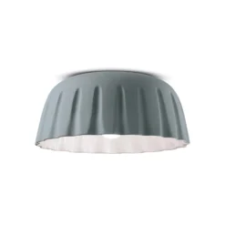 Deckenleuchte Madame Gres Keramik Höhe 17 cm, grau