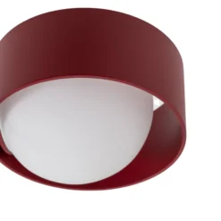 Deckenleuchte Mado, einflammig, rot