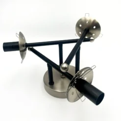 Deckenleuchte Malena, Ø 19 cm, rauchgrau, Glas/Metall 3-flg.