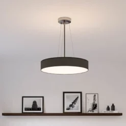Deckenleuchte Mia, schwarz, Ø 60 cm