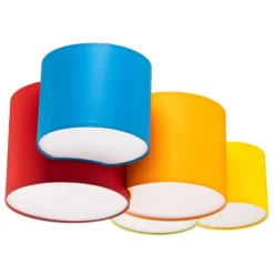 Deckenleuchte Mona fünfflammig, multicolor