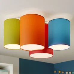 Deckenleuchte Mona vierflammig, multicolor