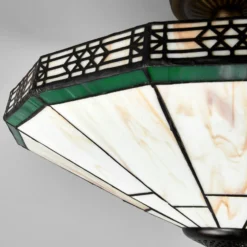 Deckenleuchte New York im Tiffany-Stil