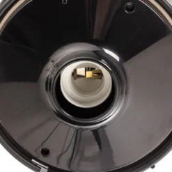 Deckenleuchte Nook mit klarem Schirm, schwarz