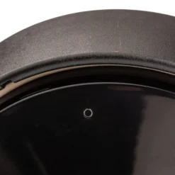 Deckenleuchte Nook mit klarem Schirm, schwarz