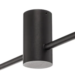 Deckenleuchte Orbit II, schwarz, zweiflammig
