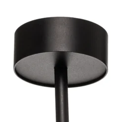 Deckenleuchte Orbit VI, schwarz, sechsflammig