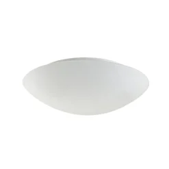 Deckenleuchte Pandora, Ø 46 cm, Glas, weiß