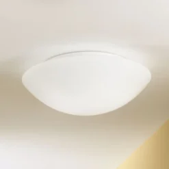 Deckenleuchte Pandora, Ø 25 cm, Glas, weiß
