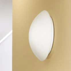 Deckenleuchte Pandora, Ø 25 cm, Glas, weiß