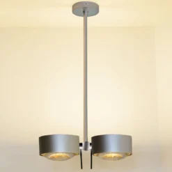 Deckenleuchte Puk Sides chrom matt 30 cm 2-flammig G9