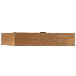Deckenleuchte Quatro DR mit Holzrahmen, 38,5cm