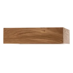 Deckenleuchte Quatro DR mit Holzrahmen, 30,5cm