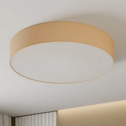 Deckenleuchte Rondo, beige Ø 80 cm