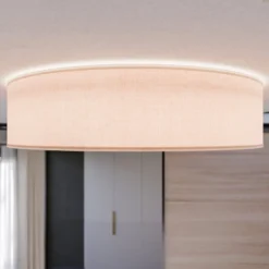 Deckenleuchte Rondo, beige, Ø 60 cm