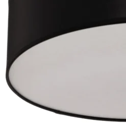 Deckenleuchte Rondo, dunkelgrau Ø 45cm