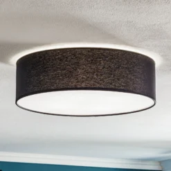 Deckenleuchte Rondo, dunkelgrau Ø 45cm
