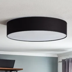 Deckenleuchte Rondo, dunkelgrau Ø 60cm