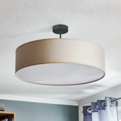 Deckenleuchte Rondo mit Abstand, creme Ø 60cm