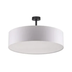 Deckenleuchte Rondo mit Abstand, weiß Ø 60cm