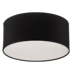 Deckenleuchte Rondo, schwarz, Ø 30 cm