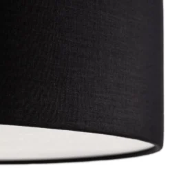 Deckenleuchte Rondo, schwarz, Ø 50 cm