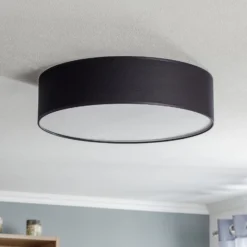 Deckenleuchte Rondo, schwarz, Ø 50 cm