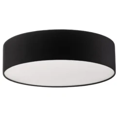Deckenleuchte Rondo, schwarz, Ø 50 cm