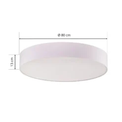 Deckenleuchte Rondo, weiß Ø 80cm
