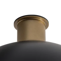 Deckenleuchte Sfera, Ø 35cm, schwarz/gold